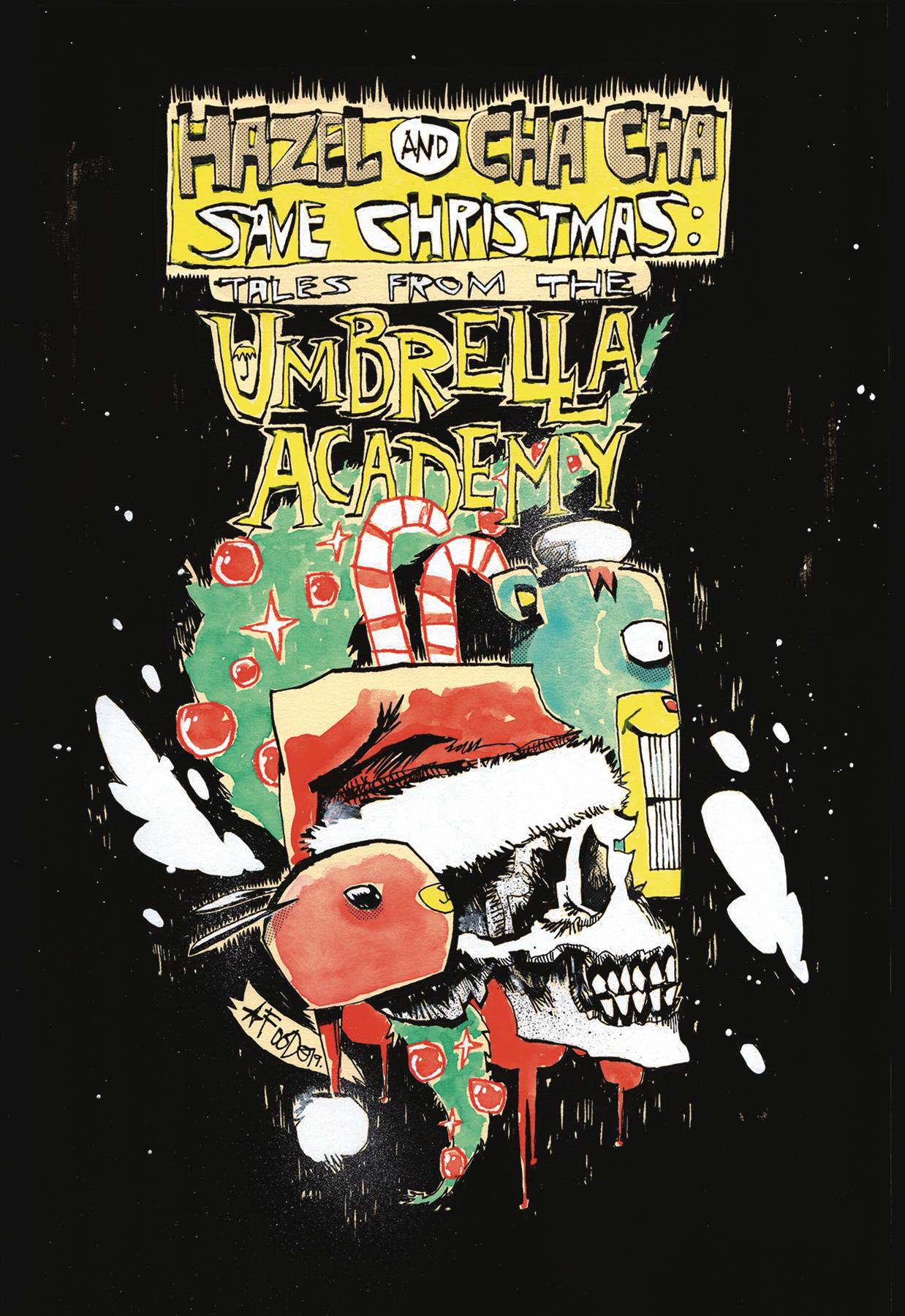 Hazel & Cha Cha Save Christmas Tales from Umbrella Academy CVR B