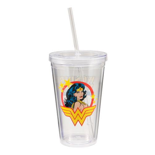Wonder Woman 18 oz. Travel Cup
